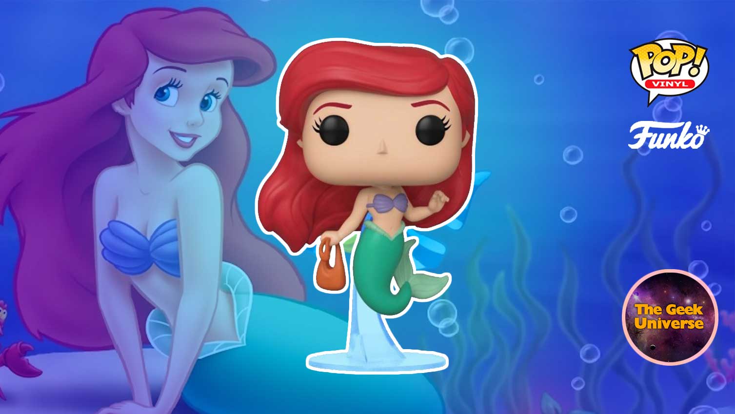 Funko Pop Ariel #563 van Disney's de kleine zeemeermin