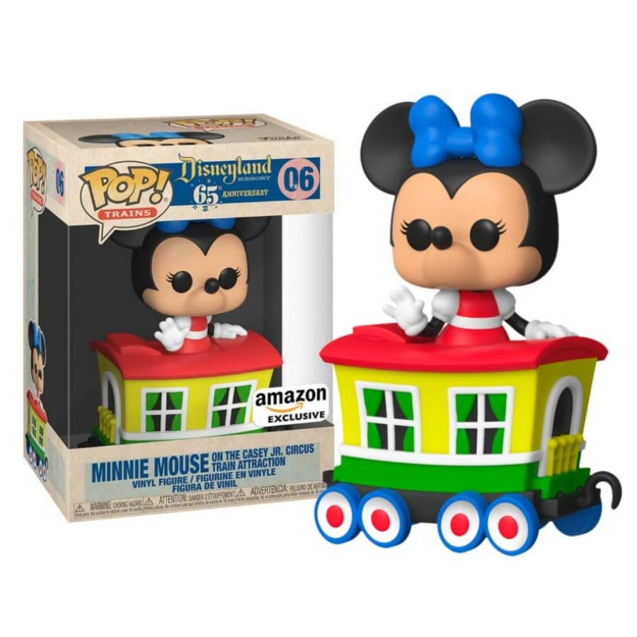Funko Pop Minnie Mouse On Train #06