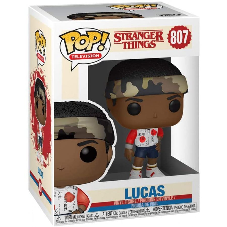 Funko Pop Lucas Sinclair #807 Stranger Things Netflix