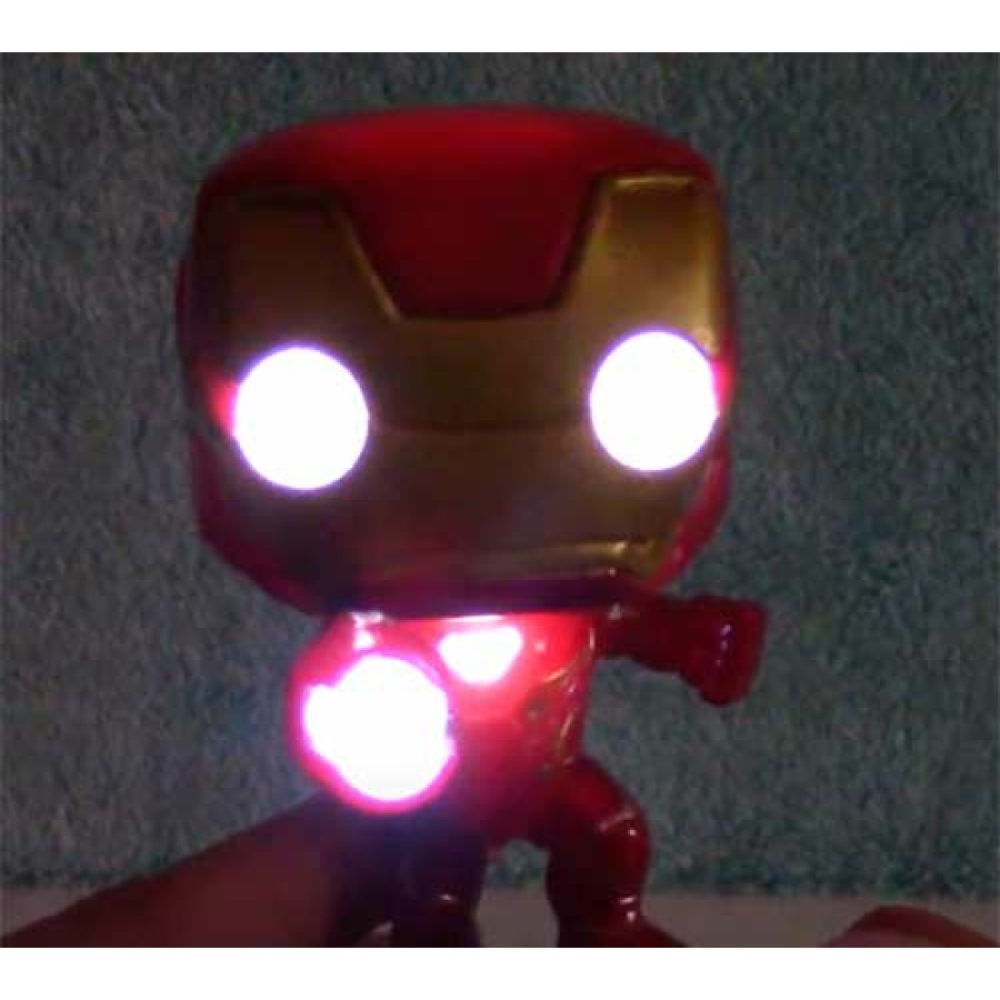 Funko Pop Iron Man Lights Up
