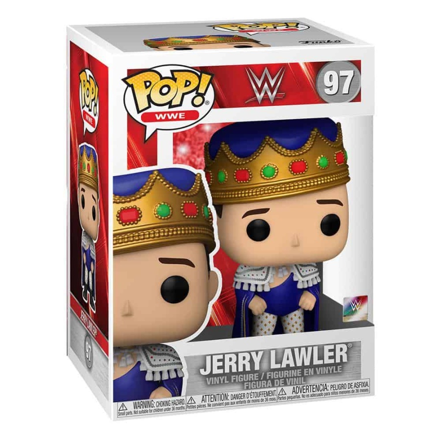 Funko Pop Jerry Lawler (Metallic)