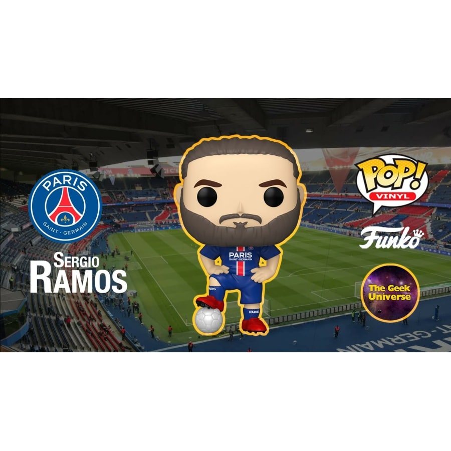 Funko POP Paris Saint Germain F.C. Sergio Ramos Football Golden
