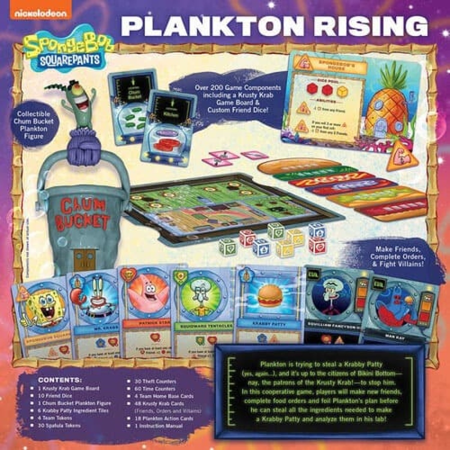 SpongeBob Plankton Rising Board Game