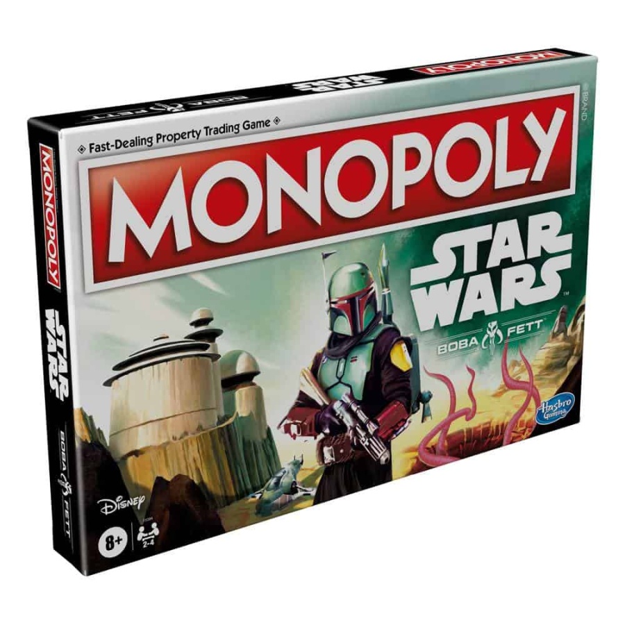 Star Wars Board Game Monopoly Boba Fett Edition