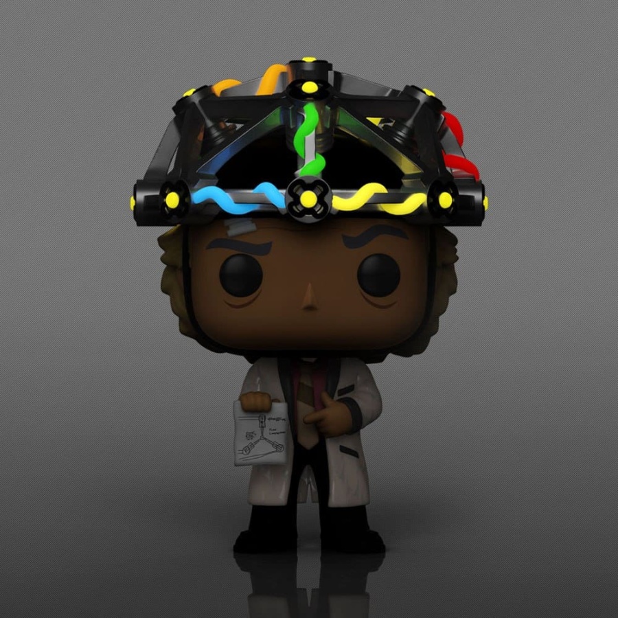 POP! & Tee Box Doc with Helmet #959 GITD Exclusive Back to the Future