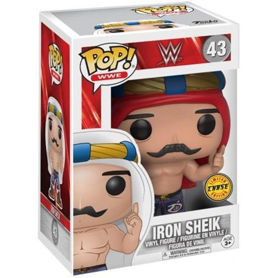 Funko Iron Sheik CHASE #43 WWE Pop figurine