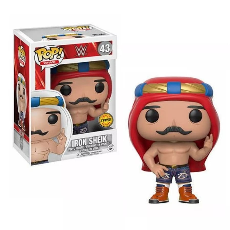 Funko Pop Iron Sheik CHASE #43 WWE