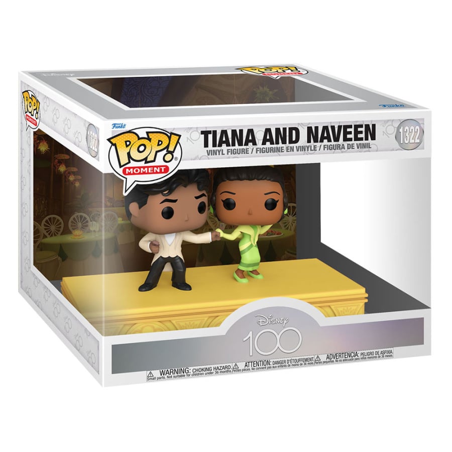 Funko Pop Tiana and Naveel #1322 The Princess and the Frog 2-Pack
