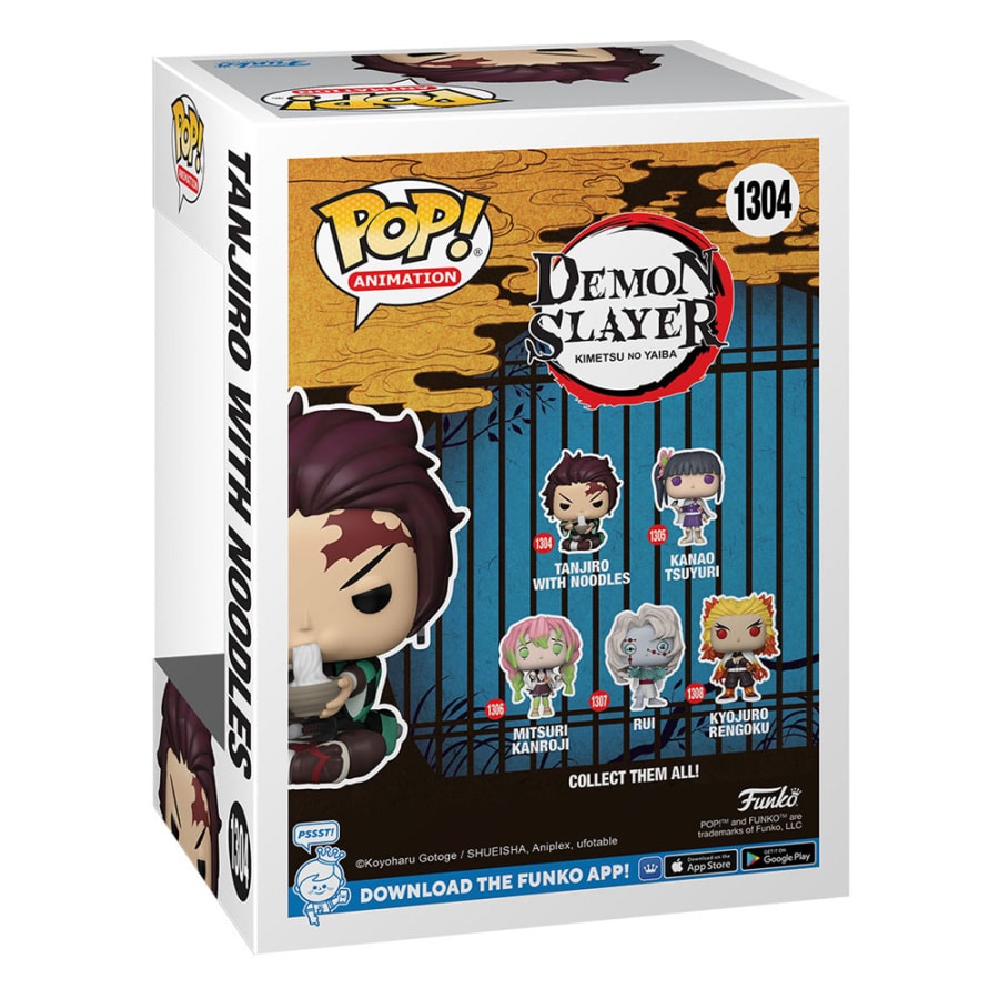 Funko Tanjiro with Noodles #1304 Demon Slayer