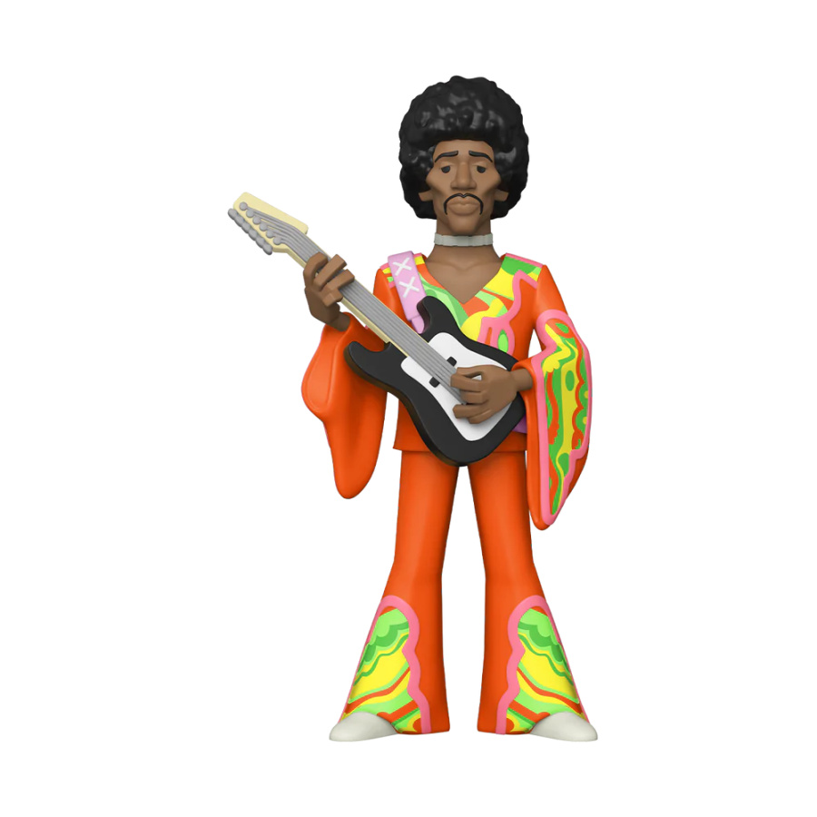 Jimi Hendrix Funko Vinyl Gold figuer (30 cm)