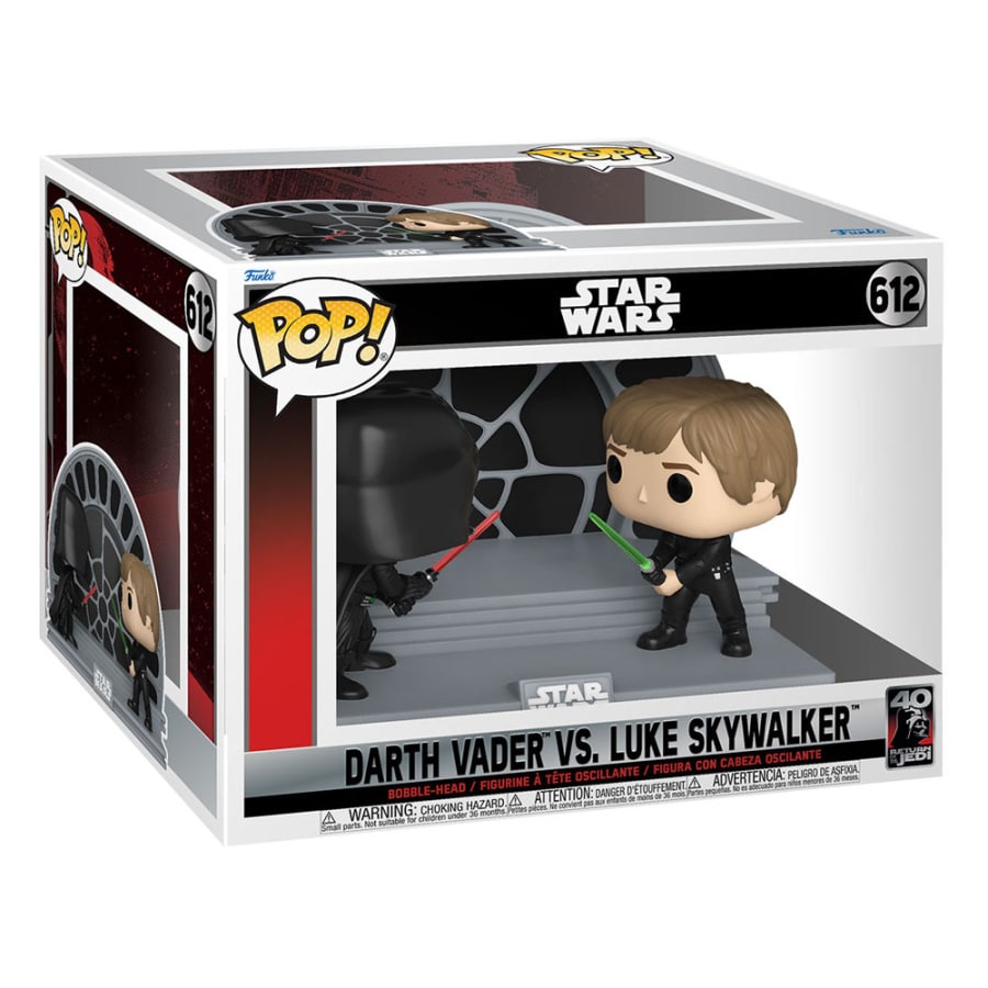 Funko Pop Darth Vader vs Luke Skywalker #612 Star Wars Return of the Jedi