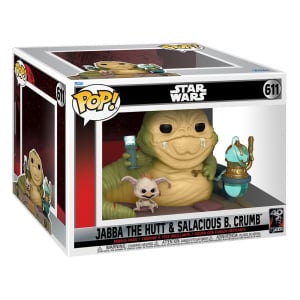 Funko Pop Jabba the Hutt & Salacious B. Crumb #611 Star Wars Return of the Jedi