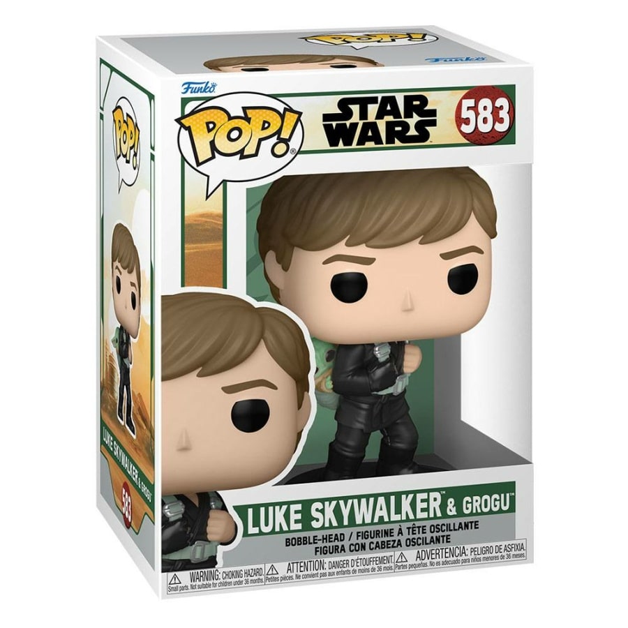 Funko Pop Luke Skywalker & Grogu #583