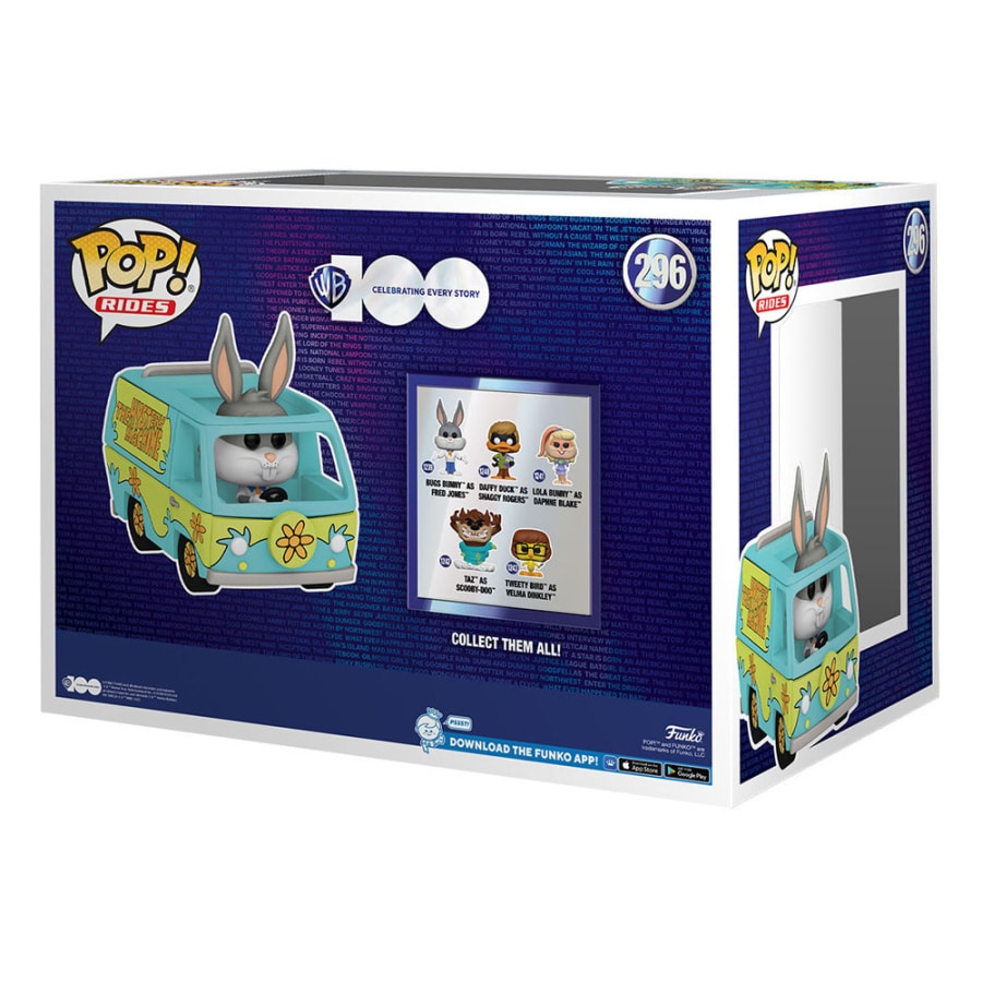 Funko Pop Mystery Machine with Bugs #296 Looney Tunes