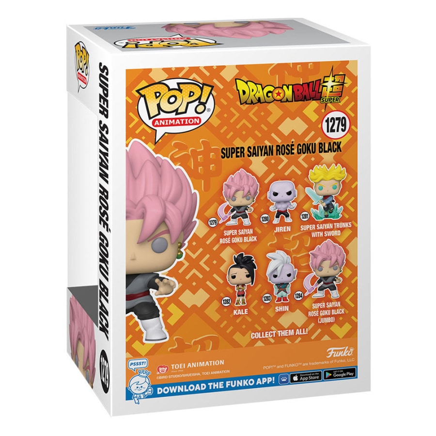 Funko Pop Super Saiyan Rosé Goku Black #1279 Dragon Ball Z