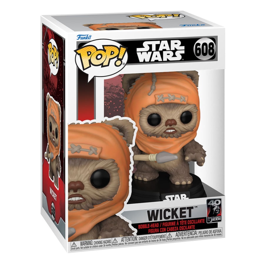 Funko Pop Wicket #608 Star Wars Return of the Jedi