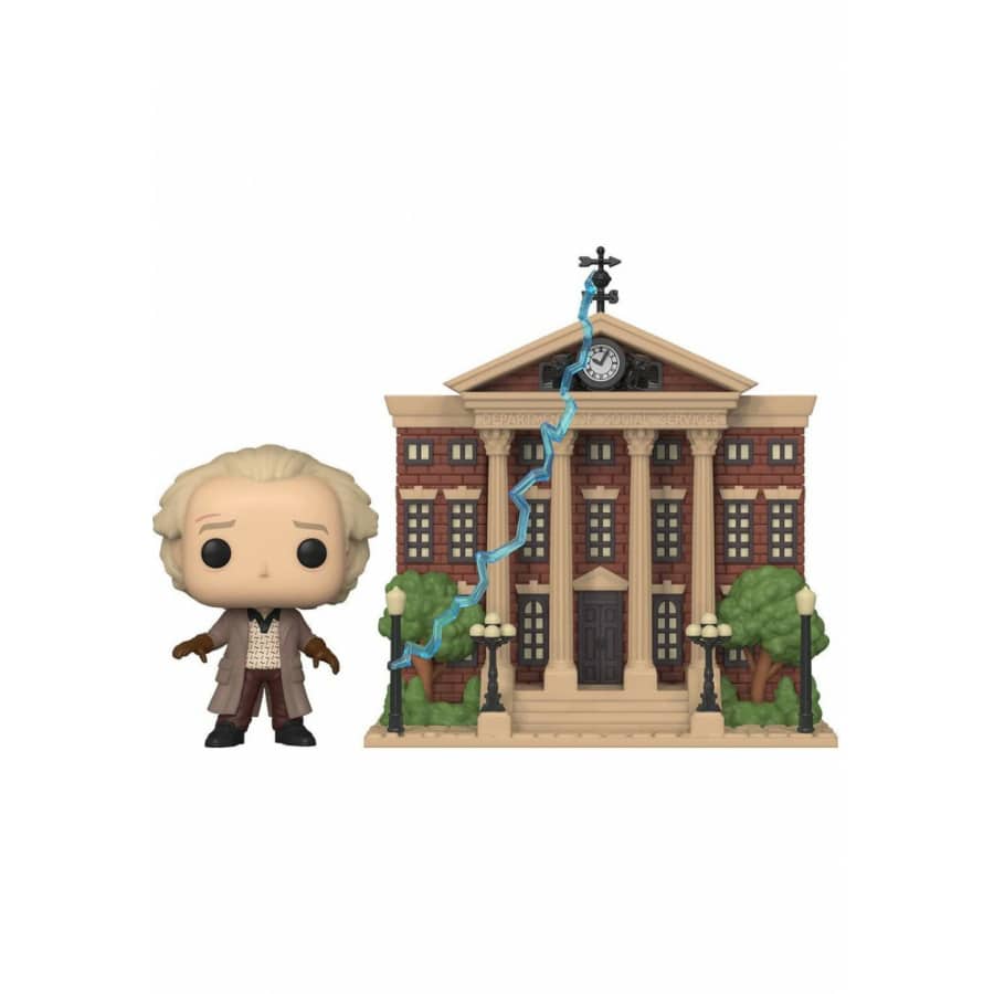 Funko Doc with Clock Tower #15 Pop Deluxe