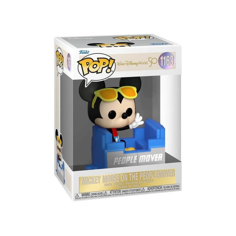 Funko Pop Mickey Mouse On The People Mover #1163