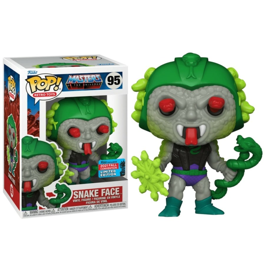 Funko Pop Snake Face #95 Masters of the Universe