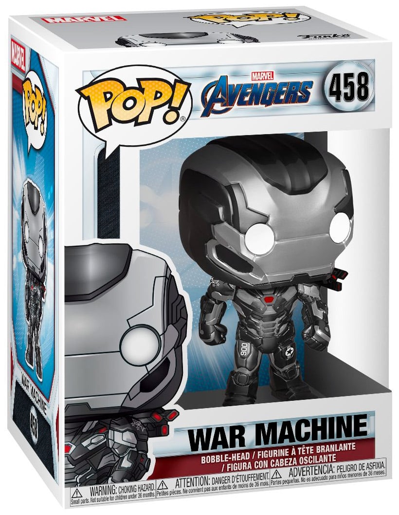 Funko Pop! Iron Man: Hall of Armor - Model 11 War Machine Metallic Del