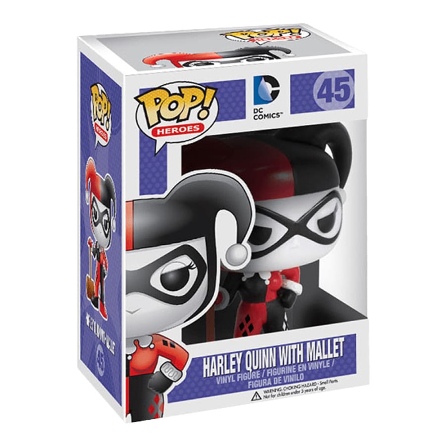 Funko Pop Harley Quinn & Mallet #45