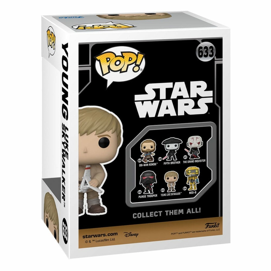 Funko Pop Young Luke Skywalker #633 Star Wars Obi-Wan Kenobi