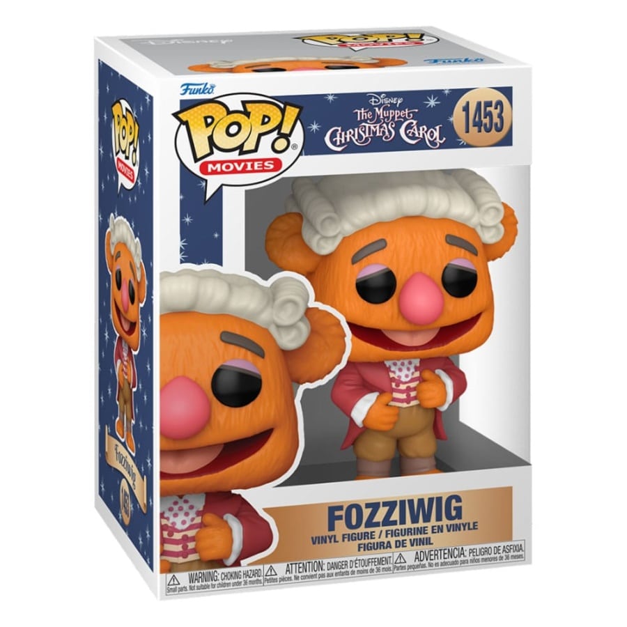 Funko Pop Fozzie Bear #1453 van The Muppets A Christmas Carol