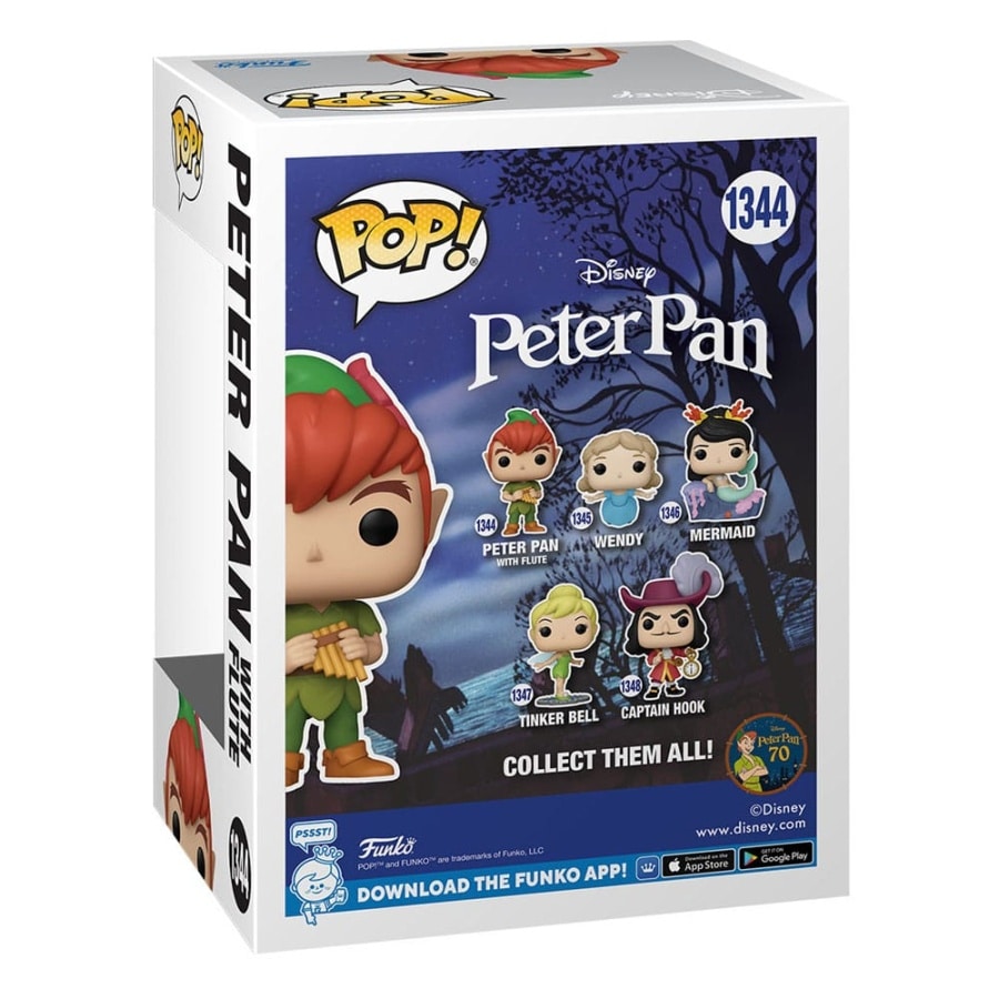 Funko Pop Peter Pan with flute #1344 Disney
