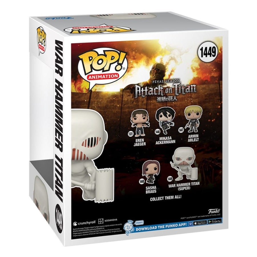 Funko Pop War Hammer Titan #1449 AOT