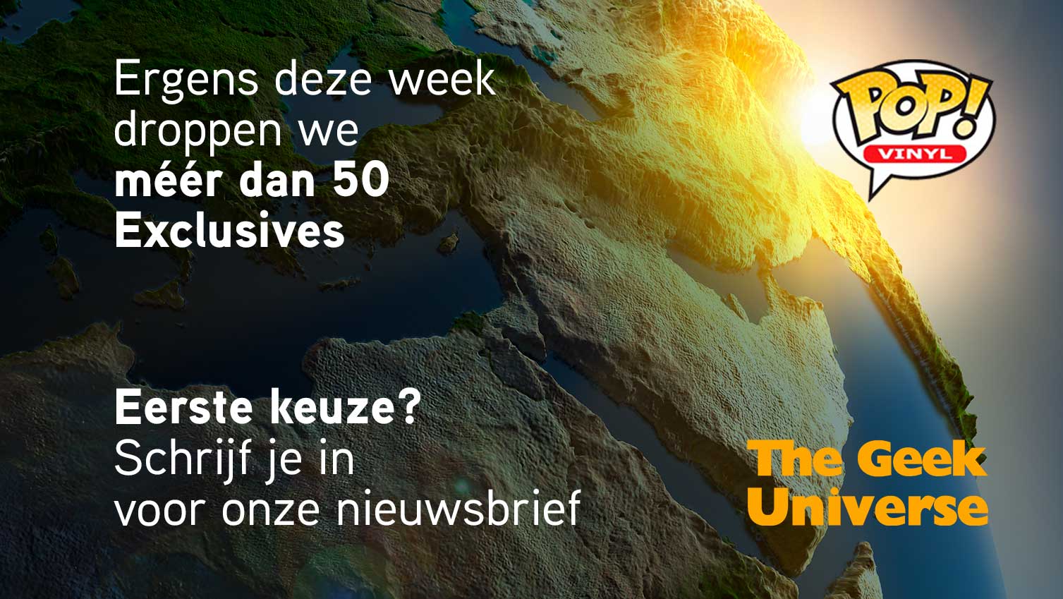 The Geek Universe Nieuwsbrief