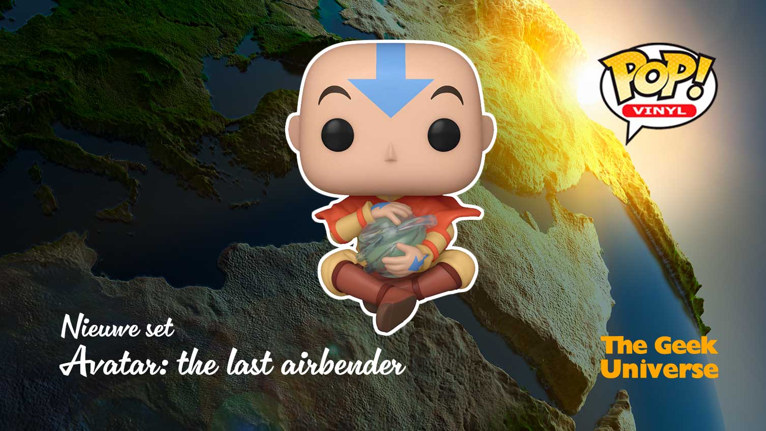 Funko Pop Floating Aang #1439 Avatar the last airbender