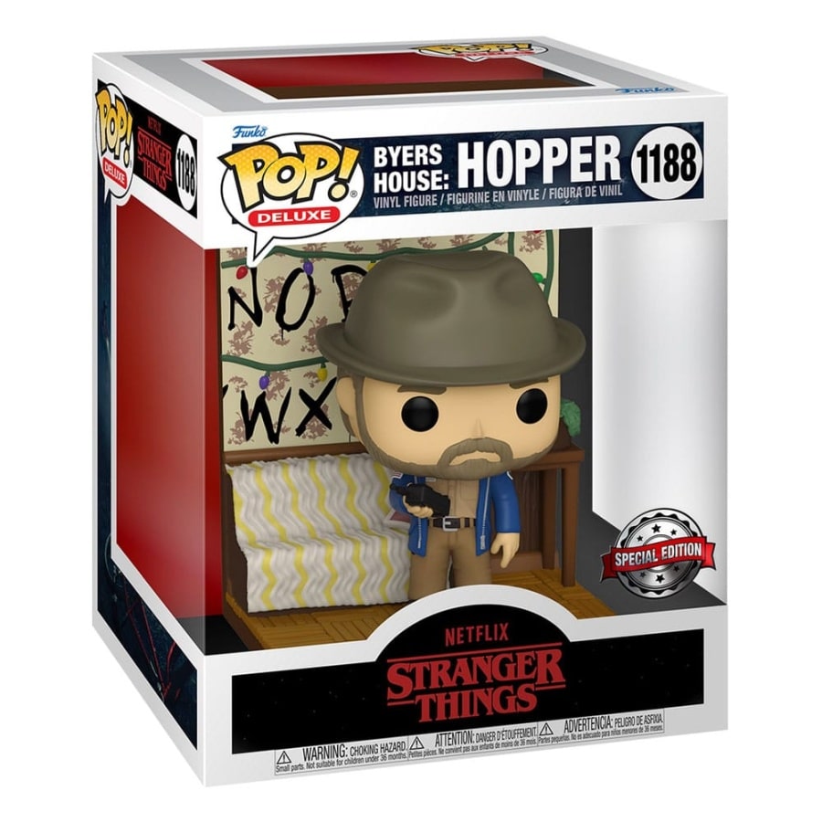 Funko Pop Byers House Hopper #1188 Special Edition Stranger Things Netflix