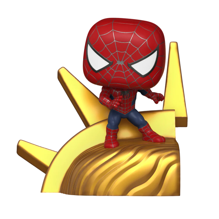 Funko Pop Friendly Neigborhood Spider-Man Exclusive #1183 Spider-Man No Way Home The Final Battle series Pop Deluxe