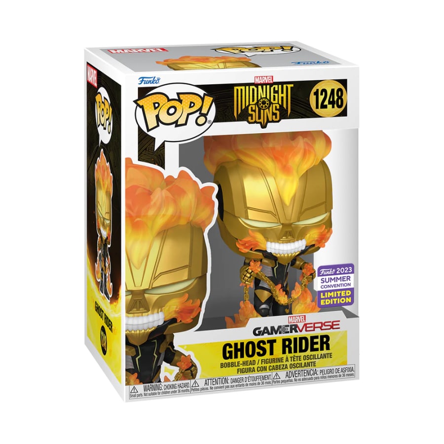 Funko Pop Ghost Rider SDCC 2023 Exclusive Marvel Midnight Suns