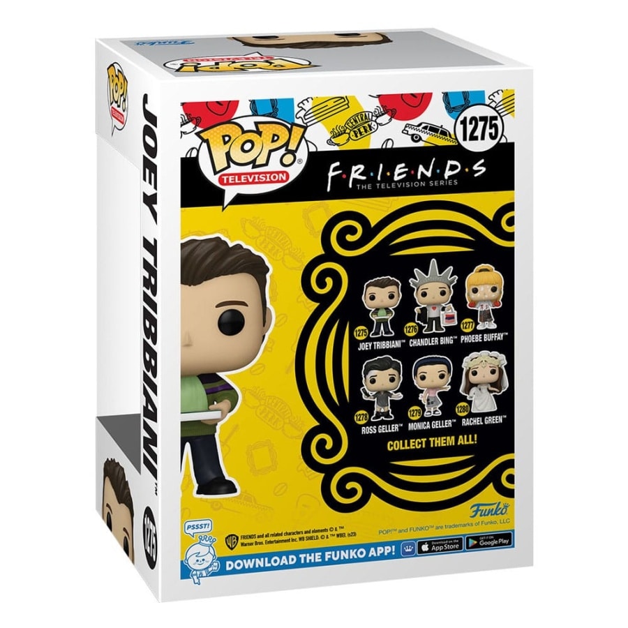 Funko Pop Joey Tribbiani with pizza #1275