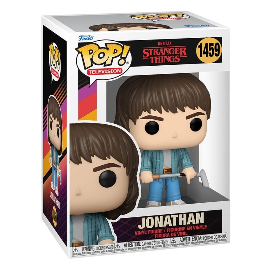 Funko Pop Jonathan with Golfclub #1459 Stranger Things