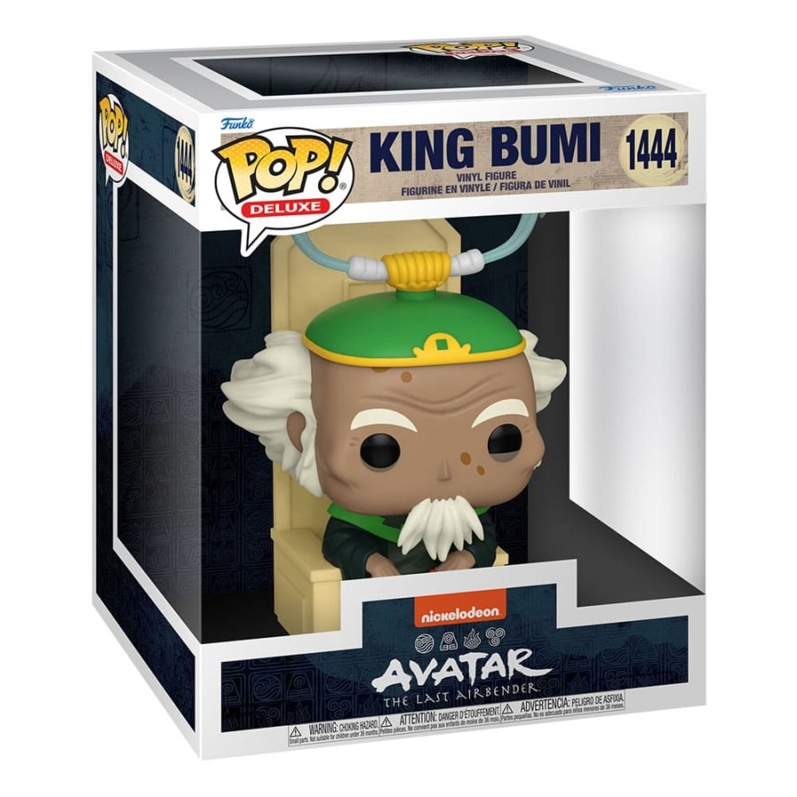 Funko Pop King Bumi #1444 Pop Deluxe Avatar The Last Airbender