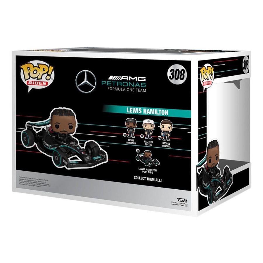 Funko Pop Lewis Hamilton #308 Formule 1 Mercedes AMG Petronas