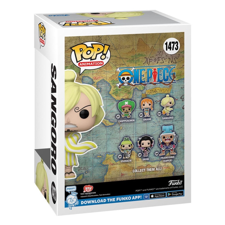 Funko Pop Sangoro #1473 One Piece Manga Live Action Netflix