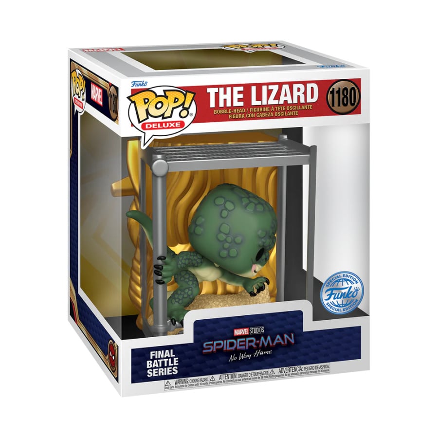 Pop Deluxe The Lizard #1180 Spider-Man No Way Home The Final Battle Exclusive Funko