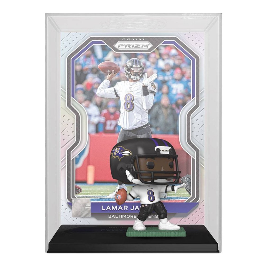 Funko Pop Cover Lamar Jackson #09 NFL Baltimore Ravens