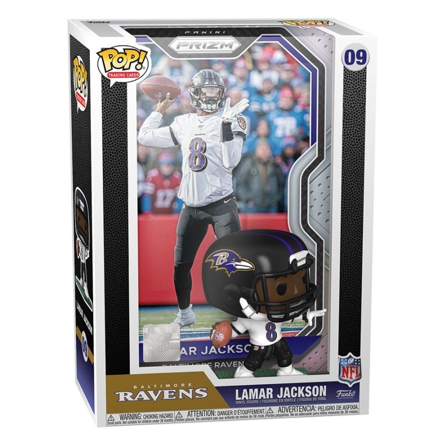 Funko Pop Trading Cards Lamar Jackson #09