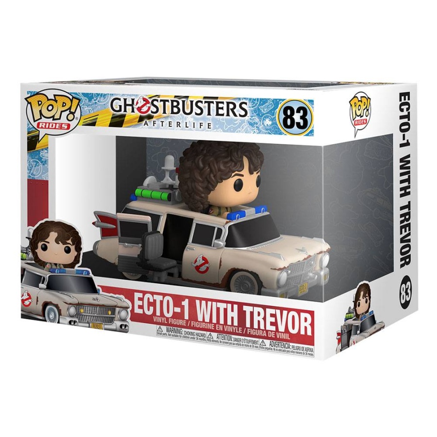 Funko Pop Ecto-1 with Trevor #83 Ghostbusters