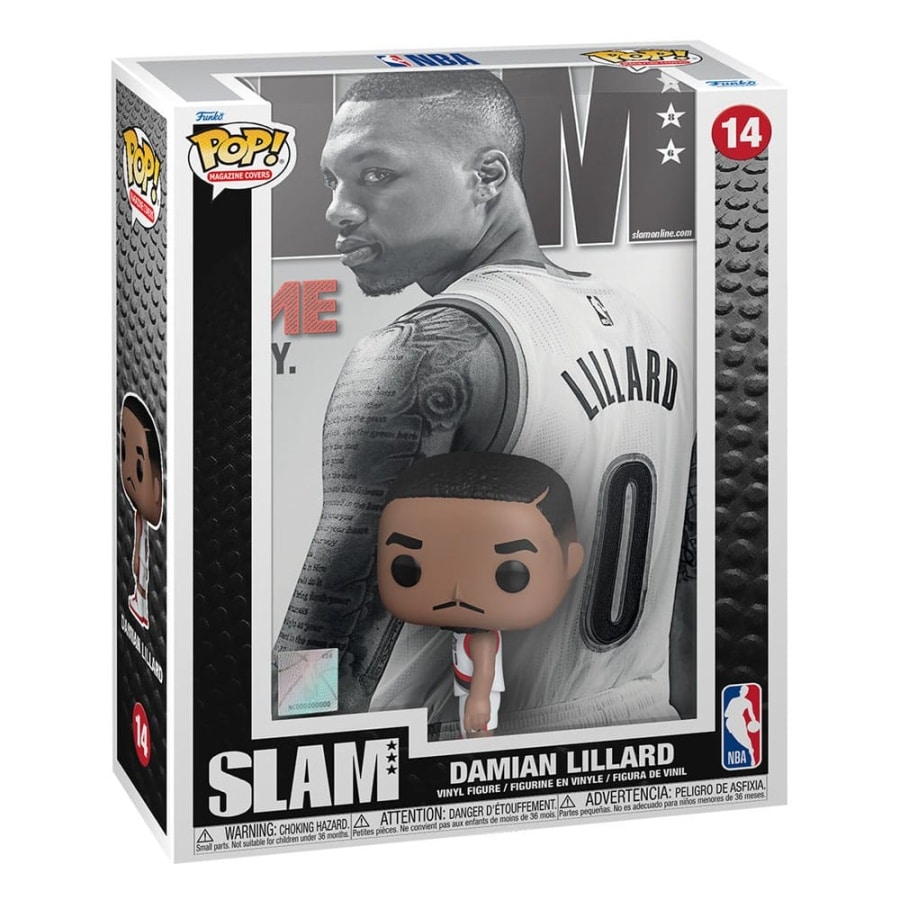 Funko Pop Slam Cover Damian Lillard #14