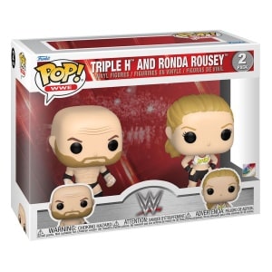 Funko Pop Triple H And Ronda Rousey 2-Pack