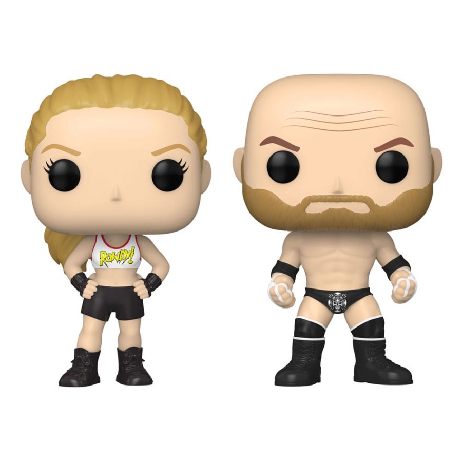 Funko Pop Triple H And Ronda Rousey 2-Pack