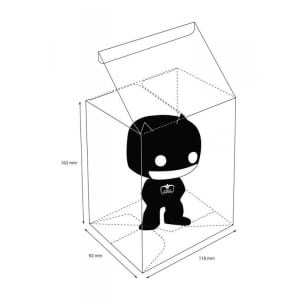 Box protector voor Funko Pop's (standaard afmeting)