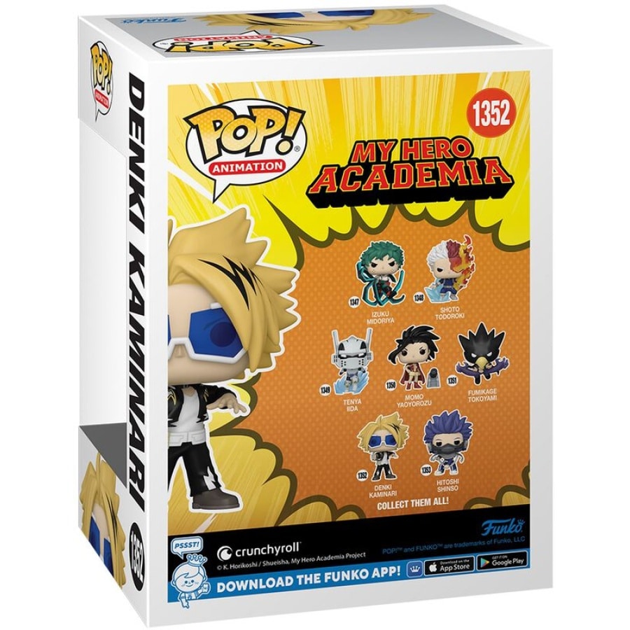 Funko Pop Denki Kaminari #1352 My Hero Academia