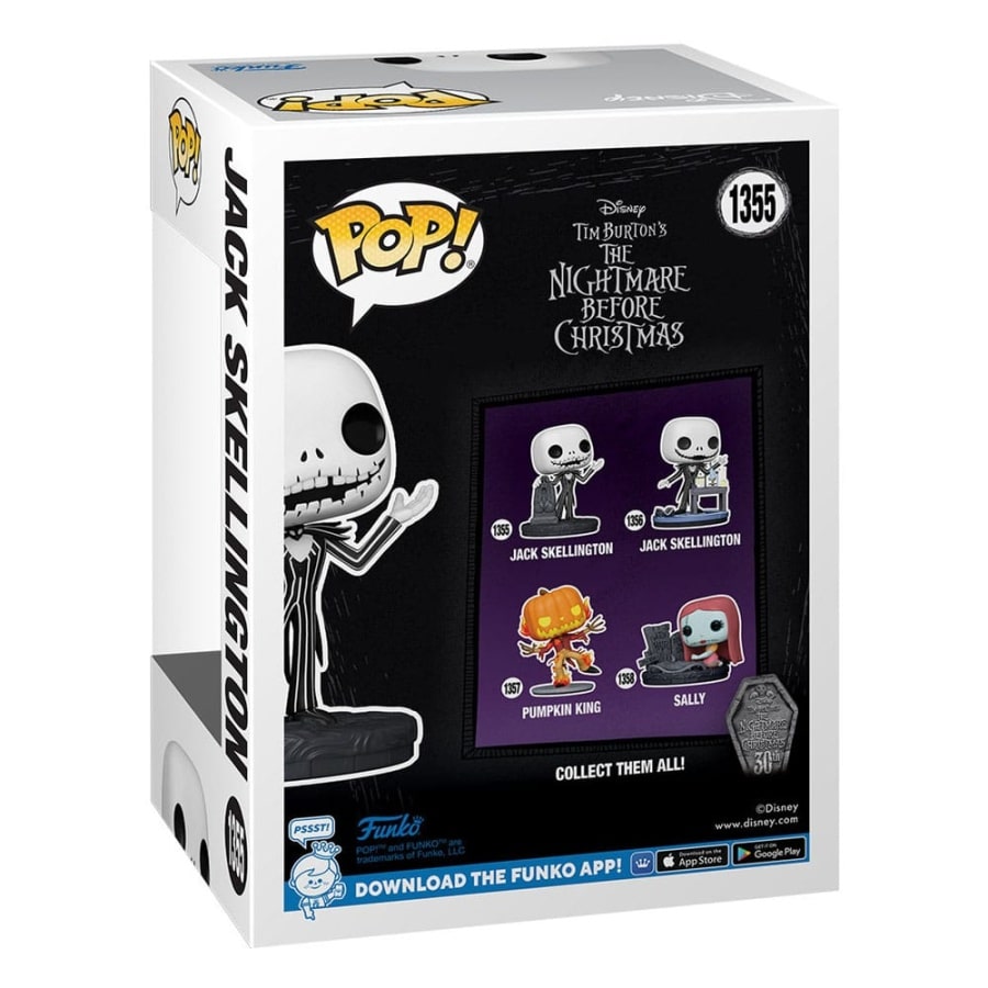 Funko Pop Jack Skellington with Grave #1355