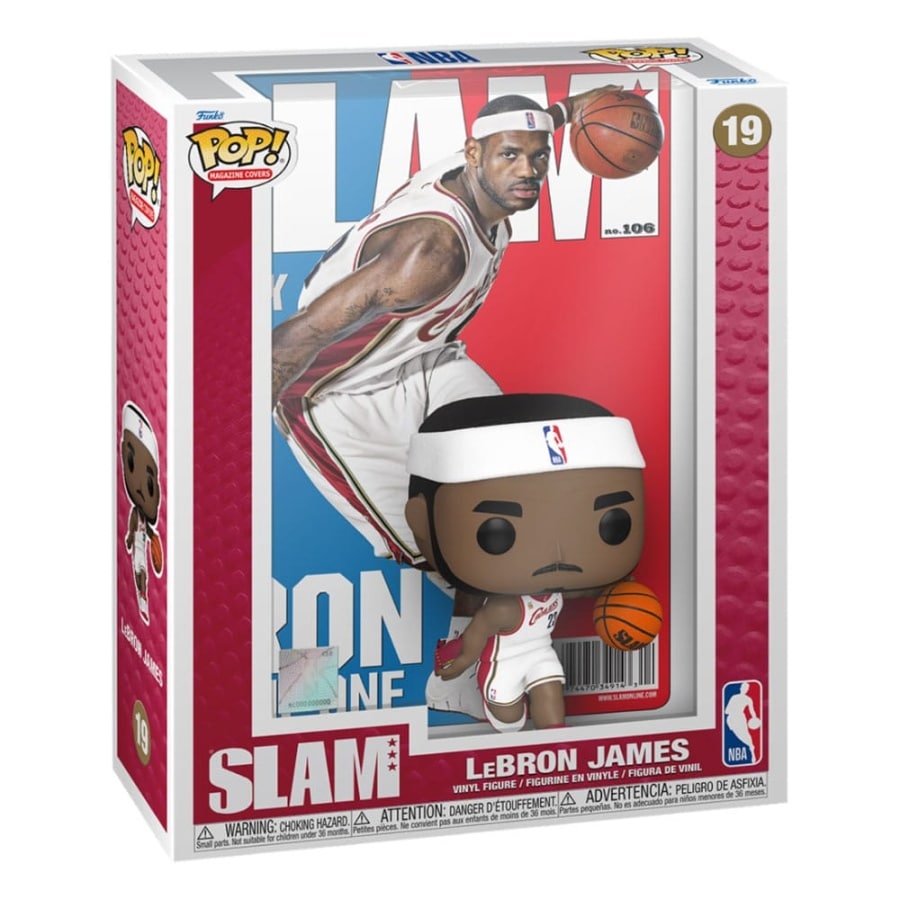 Funko Pop LeBron James #19 Slam magazine cover